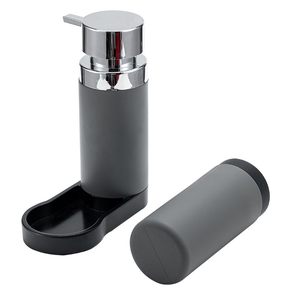 Home Improvement Kitchen Set - Siyah Silikon Reçine Sabun Dispenseri, Mutfak