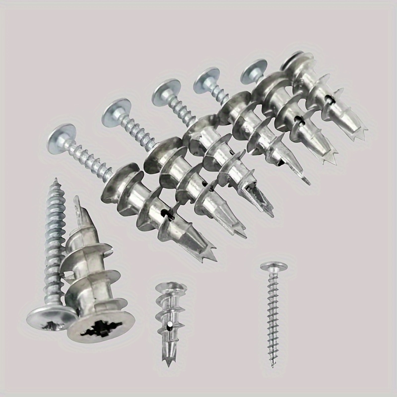 Drywall Anchor Screw - 25 Takım Elmas Kaplamalı Pano Ankrajları