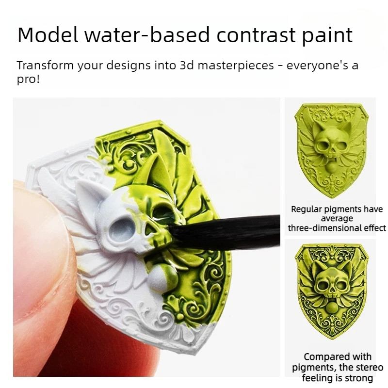 Spray Paint Primer - Model Su Bazlı Karşılaştırma Pigment Karşılaştırma