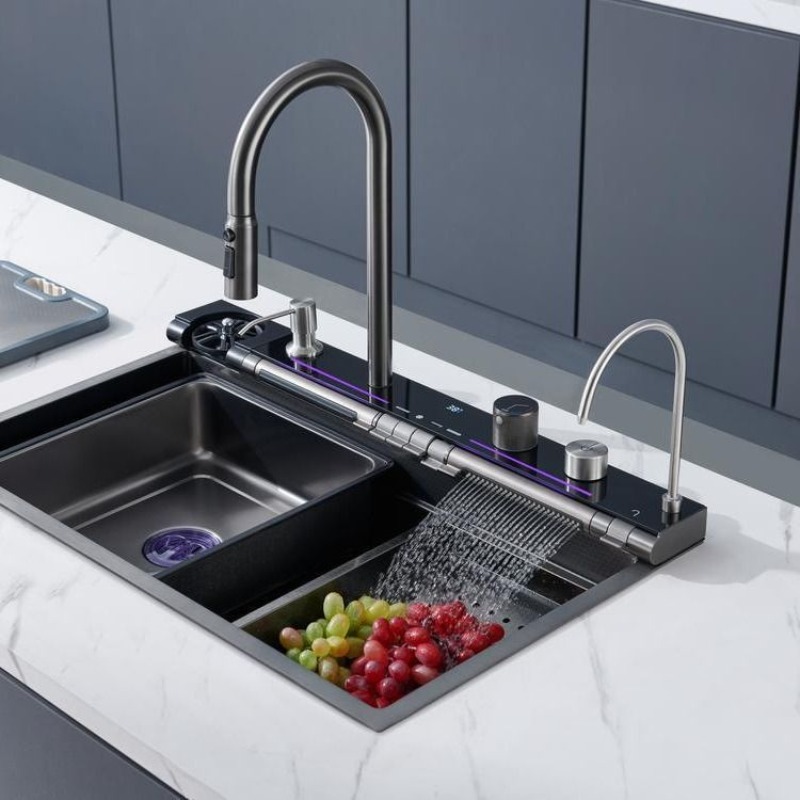 Home Improvement Kitchen Set - Paslanmaz Çelik Mutfak Lavaboları Dijital Çok