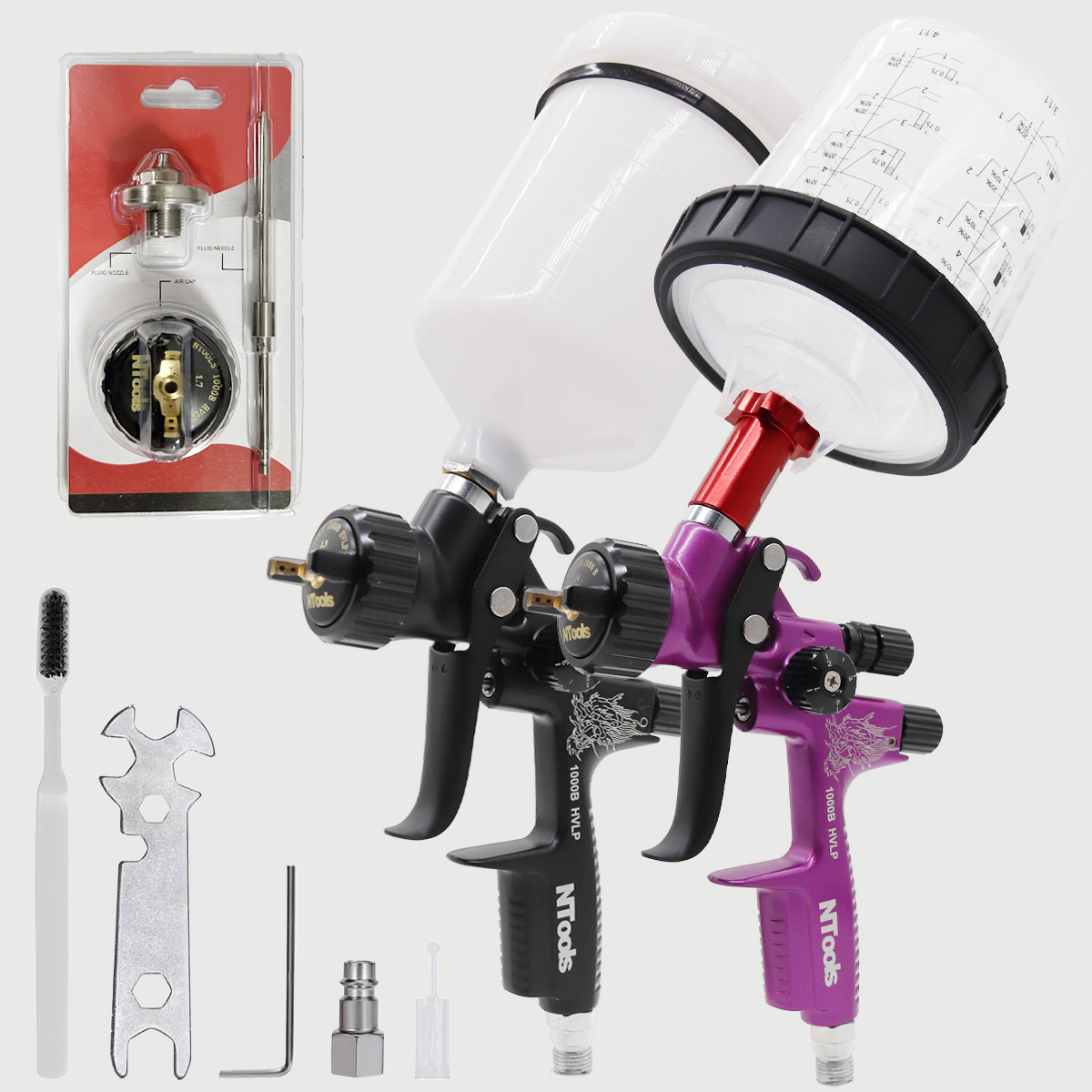 Spray Paint Primer - 1.3mm Boya Tabancası ve 1.4mm Hvlp