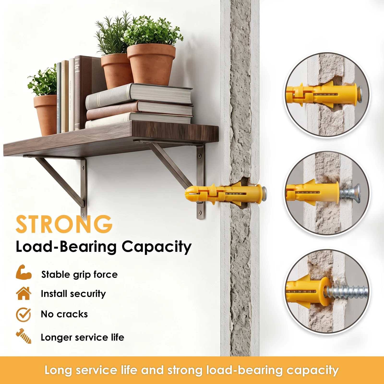 540 Parça Alçıpan Ankraj ve Vi - Drywall Anchor Screw incelemesi ve fiyatı