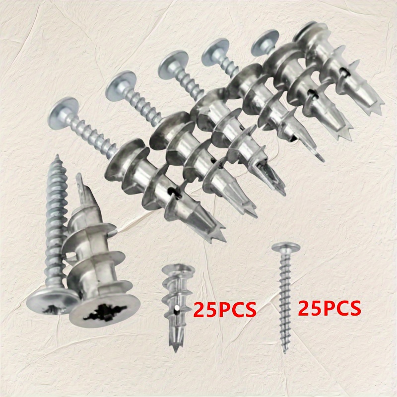 25 Takım Elmas Kaplamalı Pano  - Drywall Anchor Screw incelemesi ve fiyatı