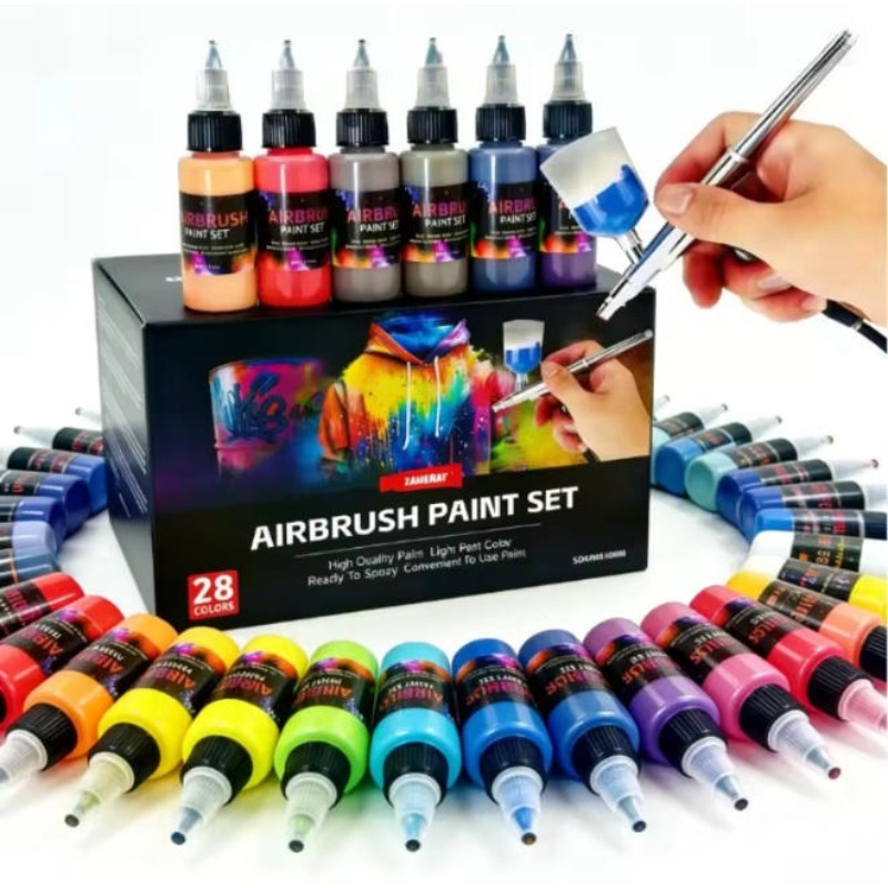 12/28 Renkli Su Bazlı Airbrush - Spray Paint Primer incelemesi ve fiyatı