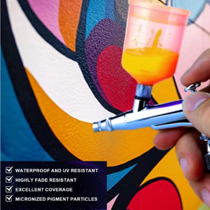12/28 Renkli Su Bazlı Airbrush - Spray Paint Primer incelemesi ve fiyatı