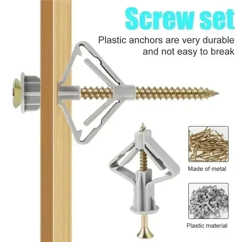 20-200 adet uçak genişletme fi - Drywall Anchor Screw incelemesi ve fiyatı