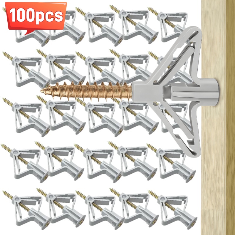 100 adet alçıpan genişleme vid - Drywall Anchor Screw incelemesi ve fiyatı