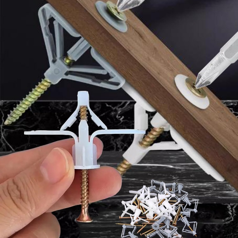 100 adet alçıpan genişleme vid - Drywall Anchor Screw incelemesi ve fiyatı