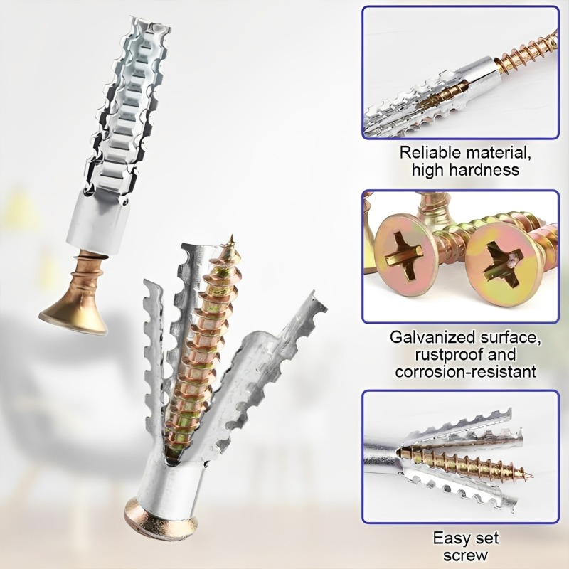 Ağır Hizmet Tipi Çelik Duvar A - Drywall Anchor Screw incelemesi ve fiyatı